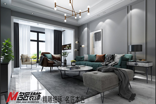 梧州市富安花苑現(xiàn)代簡(jiǎn)約風(fēng)格三居室裝修案例
